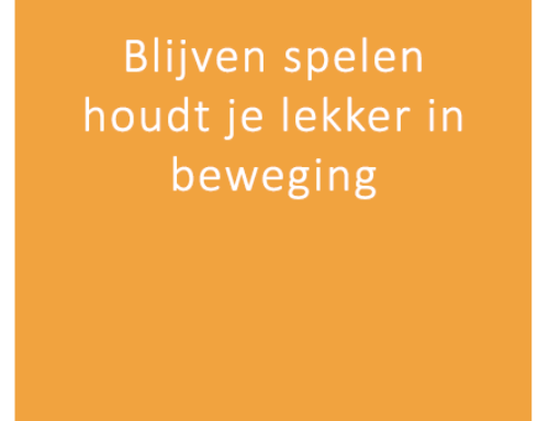 #eigenwijsheid: Blijven spelen