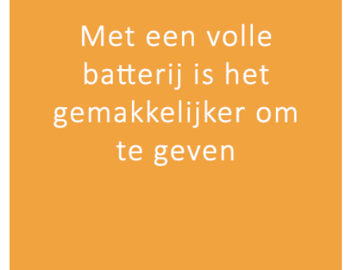 #eigenwijsheid: Batterij